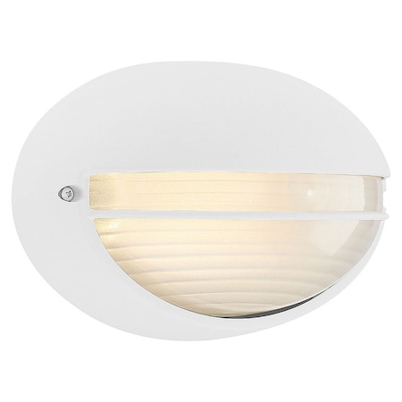 Access Lighting Clifton, Outdoor LED Bulkhead, White Finish, Opal Glass 20270LEDDMG-WH/OPL